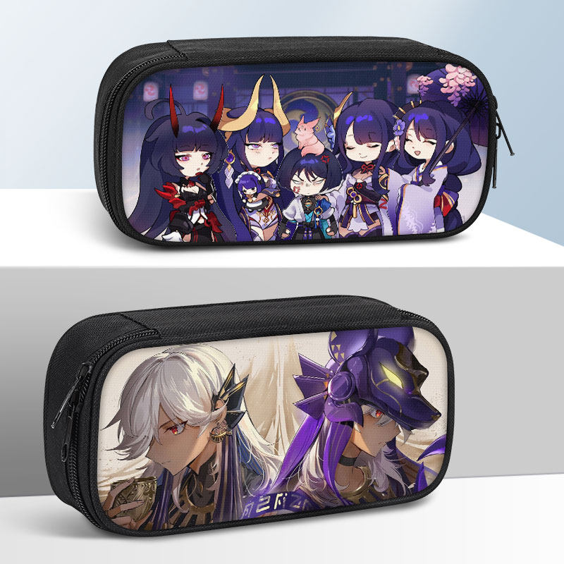 原神笔袋文具盒铅笔盒散兵笔盒男孩子男生流浪者小学生初中生联名