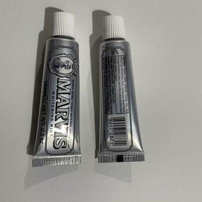toothpaste牙膏薄荷亮白呵护牙龈小样10ml伴手礼酒店口气清牙膏