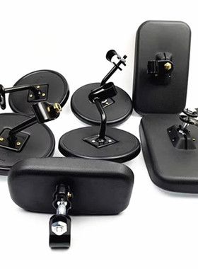 货车通用加装前下视镜小圆镜盲区镜大视野辅助镜后视镜江铃福田江