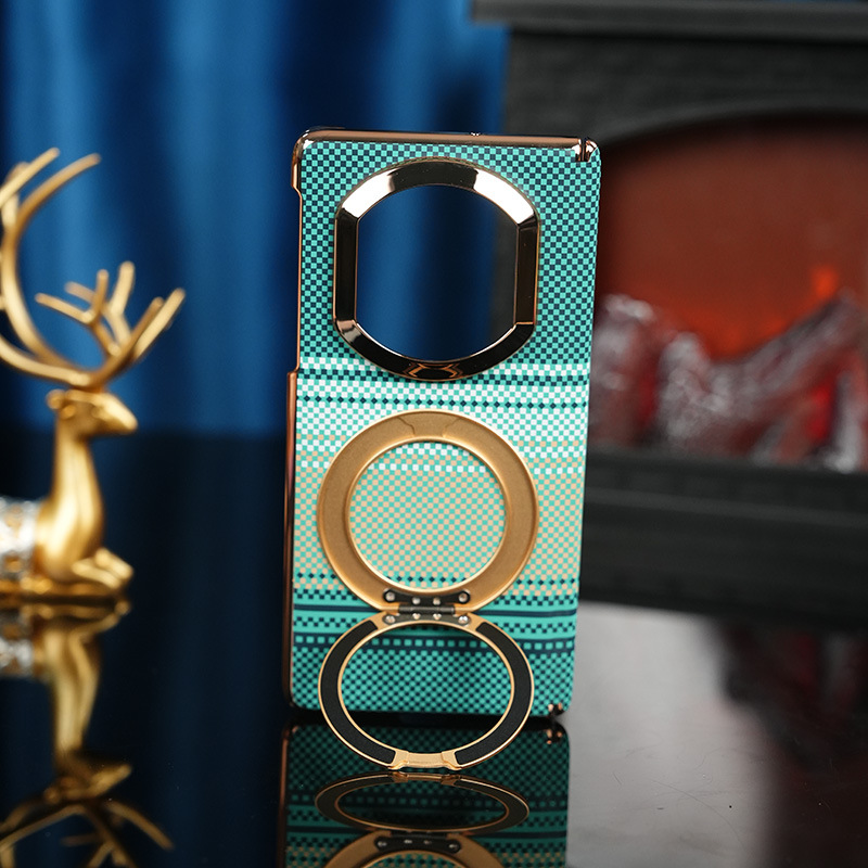 适用华为matex7手机壳mate美特x7典藏版保护套meta折叠屏双中轴铰链全包mtx电镀nate指环支架maet硬matt外壳