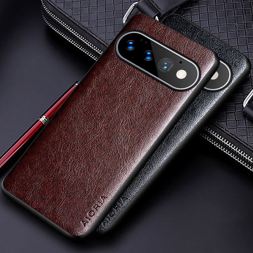 适用google谷歌Pixel11Pro手机壳Pixel10A保护套9proxl商务8porxl小牛皮手感7xl男6p女5后4Fold外壳PixelFold