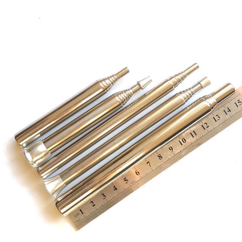 户外不锈钢吹火管吹火筒野营生火工具可伸缩吹火棒D1