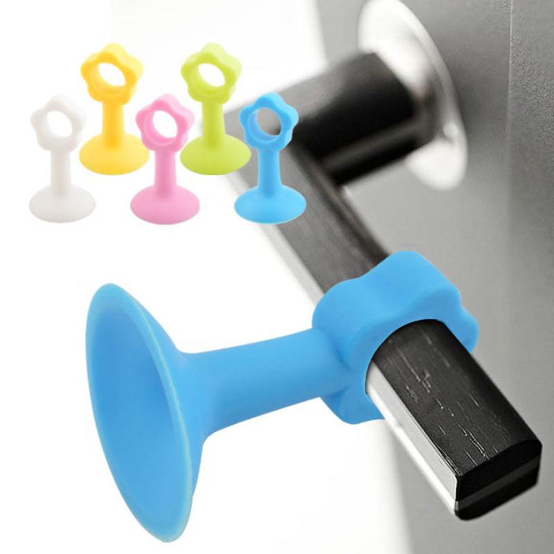 免打孔硅胶门吸防撞垫门挡门碰地阻器卫生间门阻吸墙