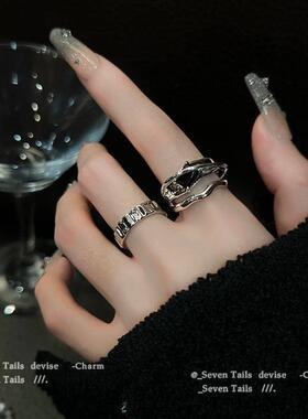 几何开口戒指女冷淡风小众