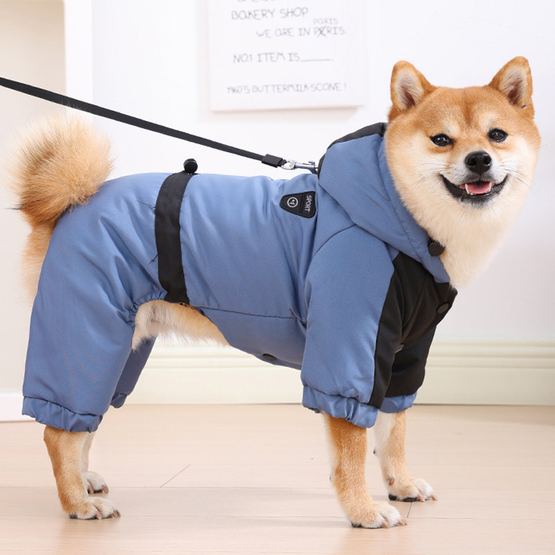 2025年新款狗狗衣服宠物冬季四脚衣柴犬中型犬加厚保暖可挂牵引绳,宠物/宠物食品及用品,狗宠物服装/雨衣,淘宝优惠券,粉丝福利购,淘宝优惠卷
