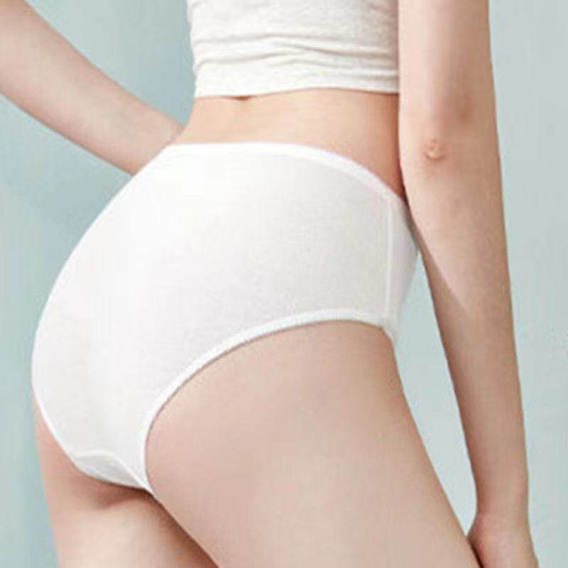 女士三角一次性纯棉内裤