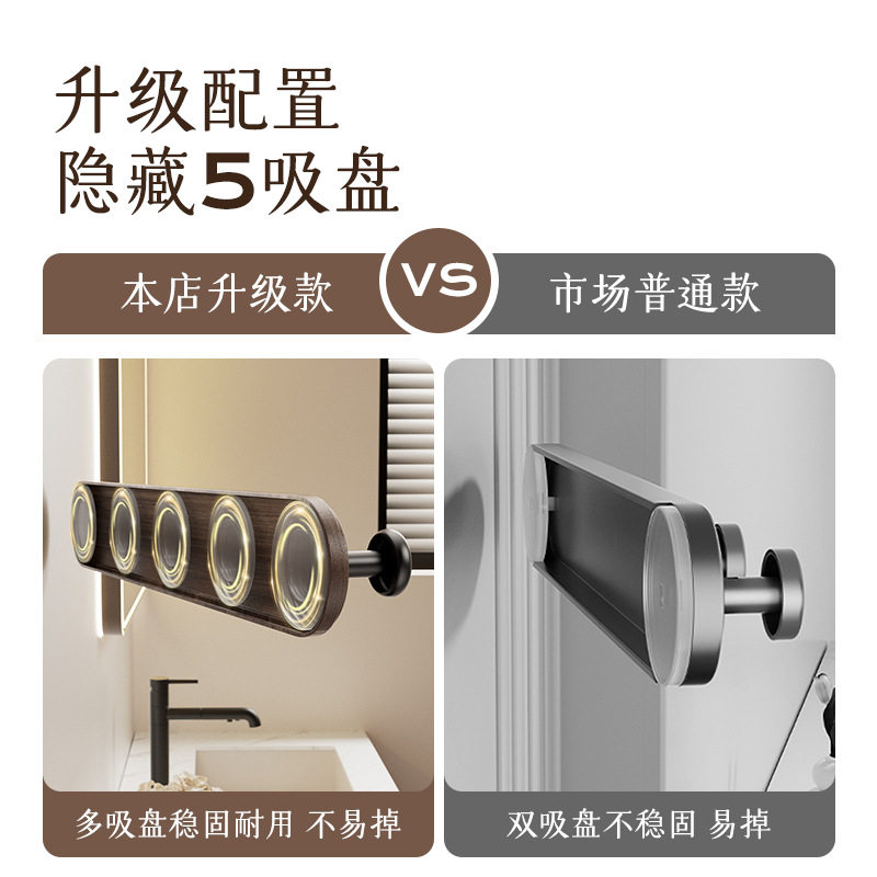 吸盘门后挂钩挂衣架免打孔承重壁挂钩子入户卧室衣柜衣服收纳排钩