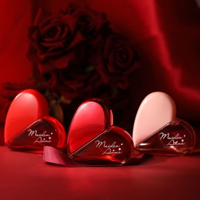 情人节礼物~网红正品遇见你心形香水女士chi久淡香学生花果香调生