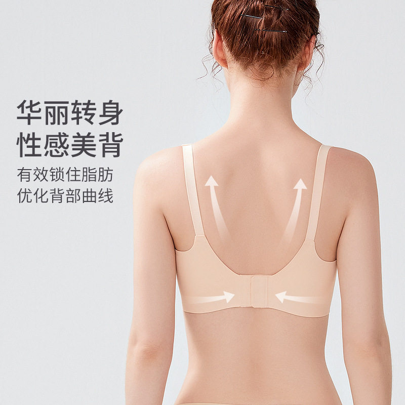 新款哺乳内衣女无痕贴合薄款孕妇孕期防下垂聚拢产后专用喂奶文胸