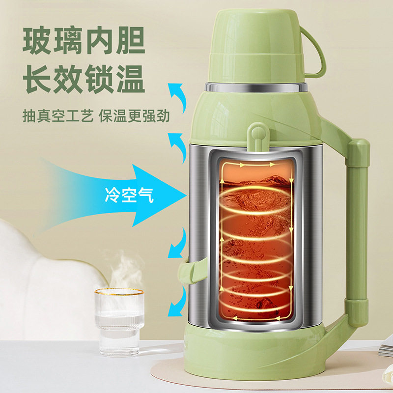 JEKO保温壶家用开水保暖水壶暖壶宿舍茶壶茶瓶3.2L大容量热水瓶
