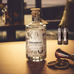 爱尔兰进口奥纳博单一麦芽金酒ORNABRAK SINGLE MALT GIN杜松子酒
