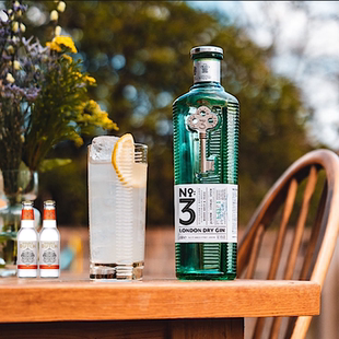 GIN经典 DRY 杜松子酒鸡尾酒 LONDON 英国进口英伦三号干金酒NO.3