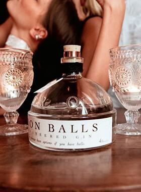 泰国进口IRON BALLS GIN东南亚独有的味道 铁球金酒小众杜松子酒