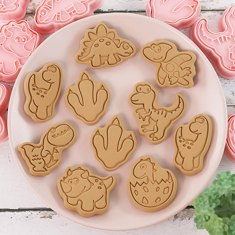 卡通恐龙饼干模具翻糖烘焙工具