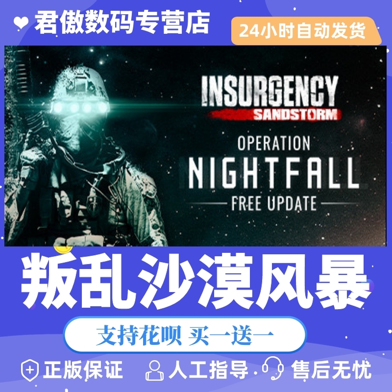 Steam PC正版游戏叛乱沙漠风暴 Insurgency: Sandstorm君傲数码-封面