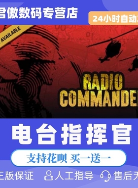 Steam PC正版 游戏 无线电指挥官 Radio Commander 电台指挥官  激活码cdkey
