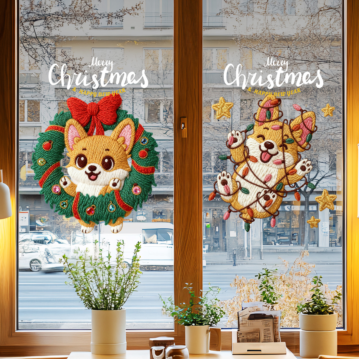 数码微喷 正反同色 静电无胶 整张黏贴