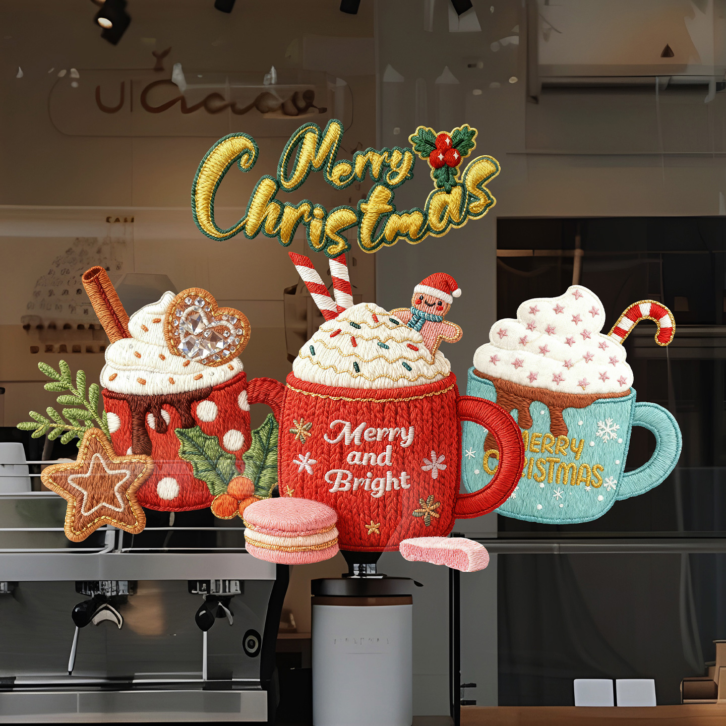 数码微喷 正反同色 静电无胶 整张黏贴