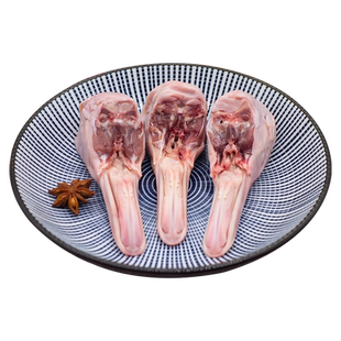 生鲜鸭头冷冻带舌新鲜鸭舌鸭下颚鸭下巴鸭货卤货食材麻辣零食4斤