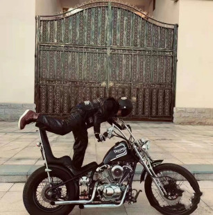 适用于布洛克距云改装车把 火石250改装复古高把 雷电250专车专用