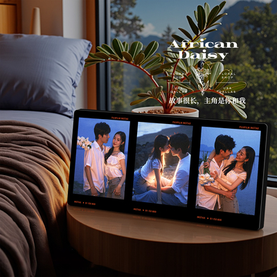 情侣纪念相框高级感情人节礼物