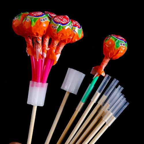 零食花束包装纸棒棒糖手工