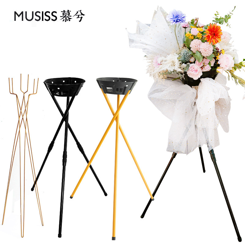 开业花篮三脚架鲜花架开张支架黑色三角架子花店花艺插花用铁支架,鲜花速递/花卉仿真/绿植园艺,花架,淘宝优惠券,粉丝福利购,淘宝优惠卷