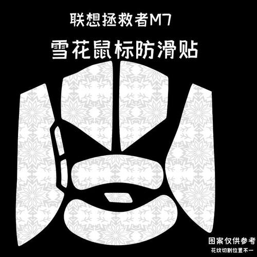 适用联想拯救者M7鼠标防滑贴全包
