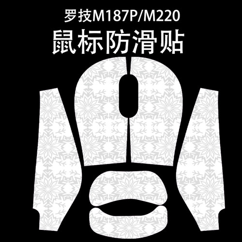 适用于罗技M187P鼠标防滑贴吸汗