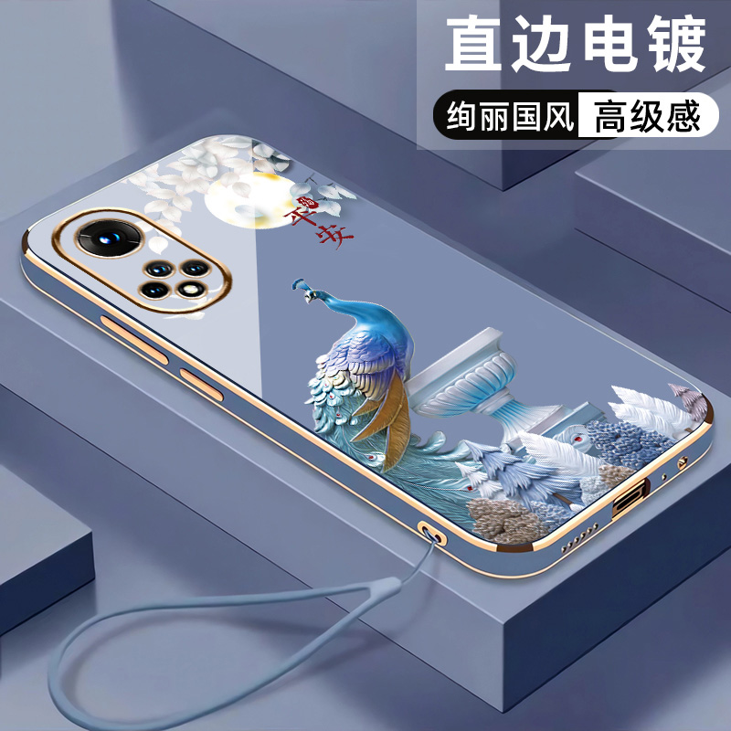 华为软壳手机壳中国风