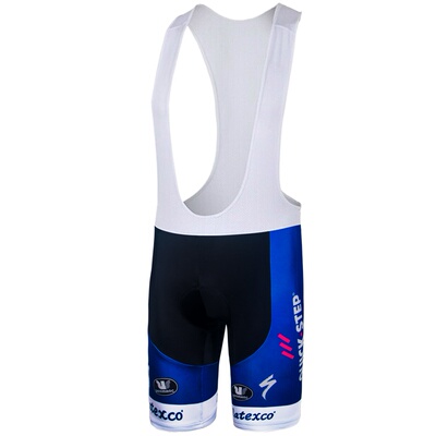 高档17快步蓝色骑行服男女通用套装定制环法自行车山地车速干上衣