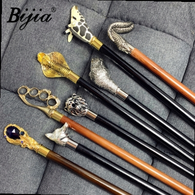 高档bijia绅士手杖文明棍拐杖霸气英伦动物手柄权杖创意礼品文明