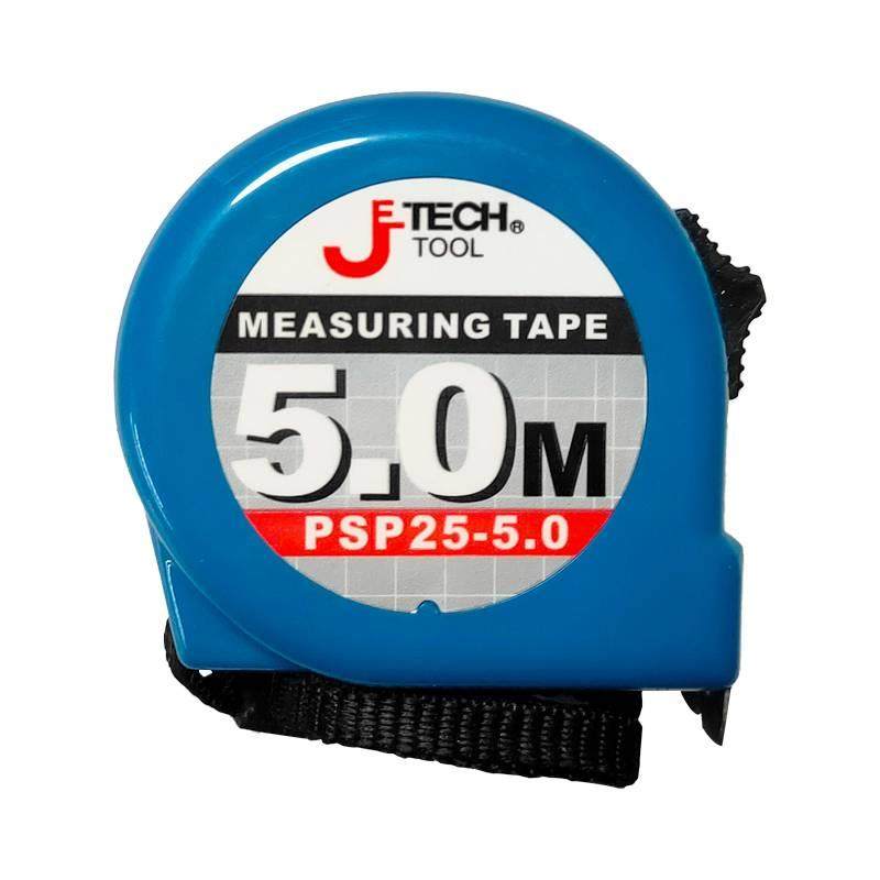 捷科JETECH自锁公制卷尺尺带长5米 米尺高质量耐磨