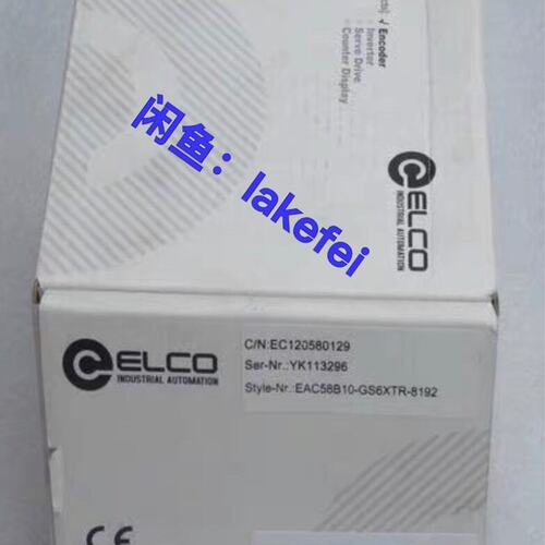 议价EAC58B10-GS6XTR-8192 ELCO宜科 编码可维修