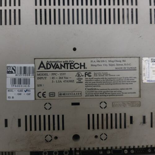 议价研华工控触摸屏，型号PPC-153T，台湾产。件，成色有可维修