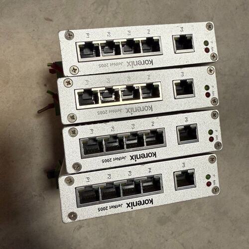 议价科洛理思Korex工业交换机JetNet 2005，5口可维修