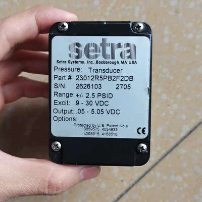 议价Setra西特压力变送器23010R5PB2F2DB，件可维修
