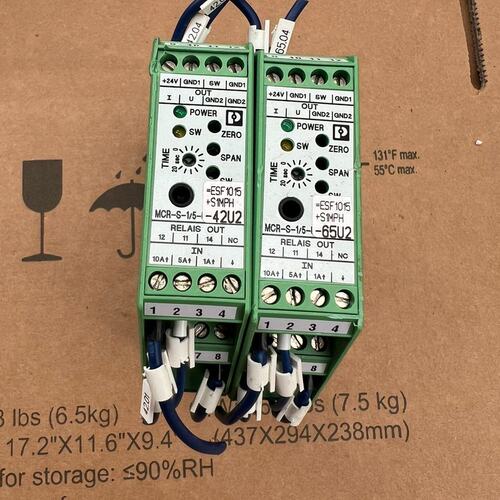 议价电流变送器MCR-S-1-5-UI-SW-DCI 2可维修