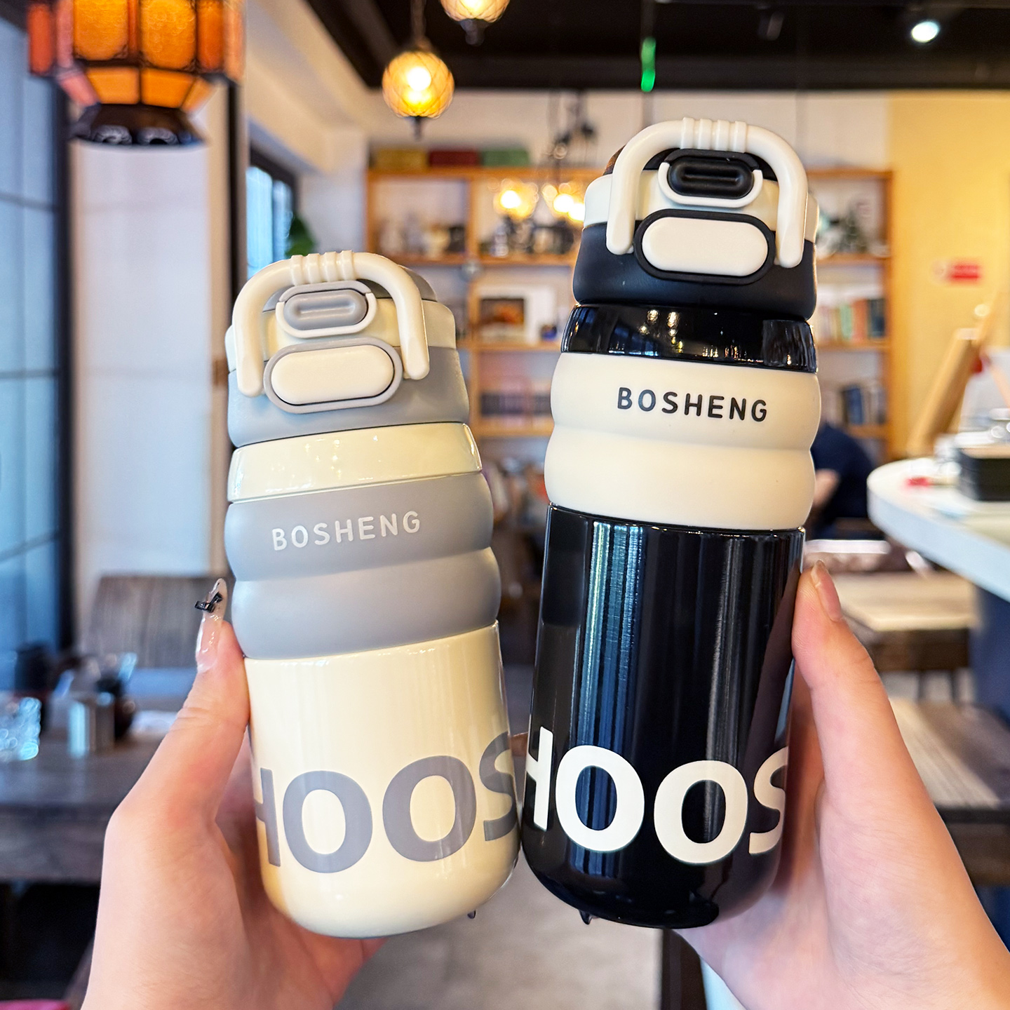 儿童保温杯小学生上学专用双饮杯