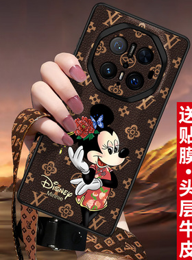匠恒适用华为mate70pro+手机壳新款mate60rs真皮保护套非凡大师超薄防摔m80promax外壳air全包高级感男女挂绳