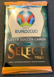 Panini 1包 Euro 欧洲杯 UEFA 单包 2020 包卡 Select