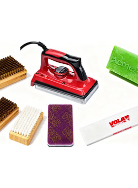 Acmexx滑雪板打蜡套装单板双板保养修补打磨开刃除锈打蜡熨斗