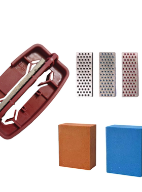 Acmexx滑雪板金刚石边刃修理单板双板打磨抛光除锈模块套装