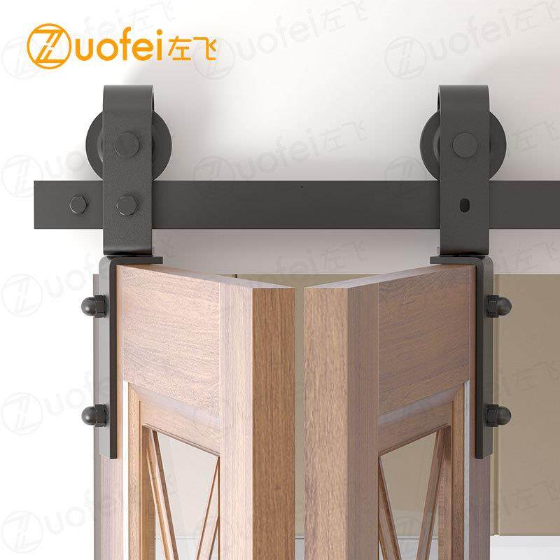 谷仓门吊轨折叠款移门轨道滑轨五金导轨门趟配件单边边折叠双重叠,五金/工具,滑轨,淘宝优惠券,粉丝福利购,淘宝优惠卷
