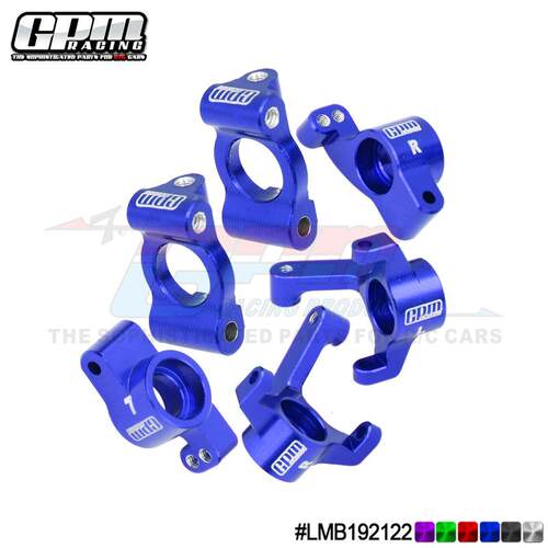 4LOSI 1/2 Micro-B 铝合金7075 前C座+前转向杯+后杯