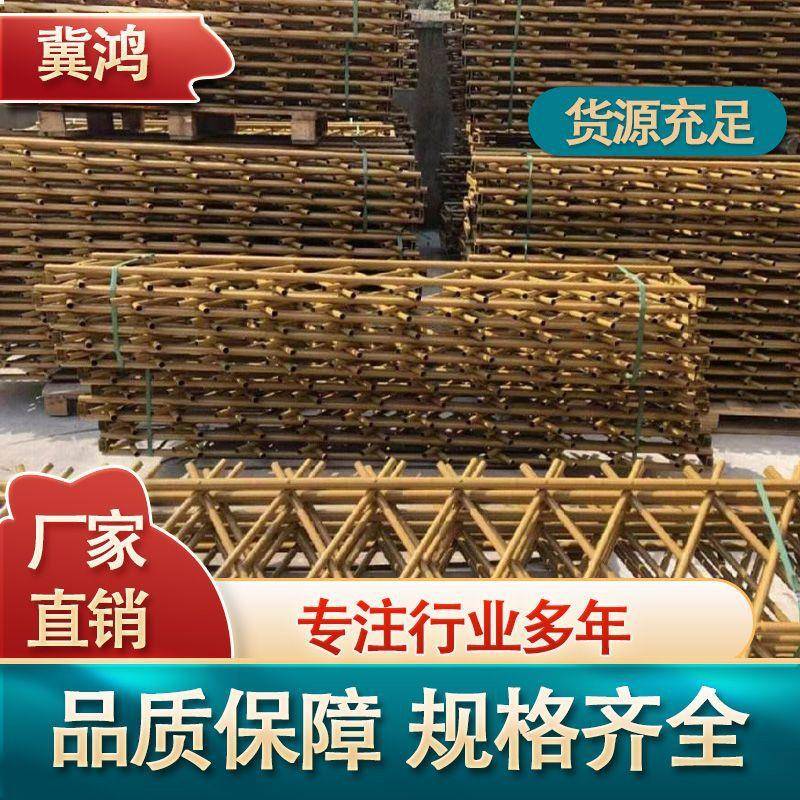不锈钢仿竹护栏围栏栅栏新农村户装饰室外防外腐篱笆园林景区竹栏