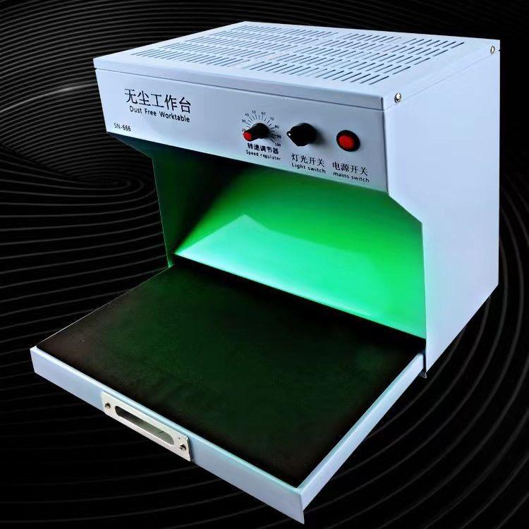 手机压屏维修无尘贴膜工作台 OC贴合分离换屏除尘A过滤净化操作间