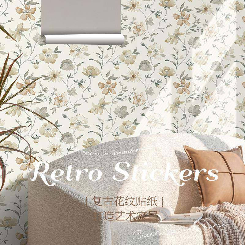 墙纸自粘家具翻新贴纸橱柜改色壁纸家用景墙装背饰防水墙贴,家居饰品,软装墙贴,淘宝优惠券,粉丝福利购,淘宝优惠卷