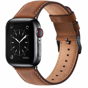 适用iwatch11表带S9苹果S10手表S8真皮Applewatch9商务SE智42/38/44/41/49/40mm能8男S7腕带3高级ultra2女S6