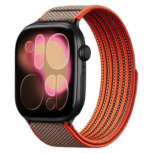 适用于iwatch全系列透气尼龙表带